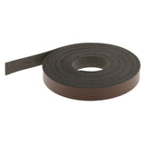 Maxbell 5 Meters Long DIY Crafts Leather Strap Strip 15mm Wide Light Coffee