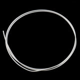 Maxbell 50cm 925 Sterling Silver Round Beading Wire for Jewelry Making 1mm