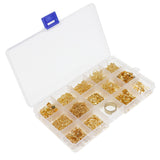 Maxbell Jewelry Making Starter Kit Tool Findings Components Storage Box Gold