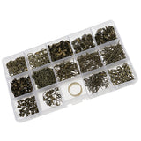 Maxbell Jewelry Making Starter Kit Tool Findings Components Storage Box Bronze