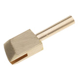 Maxbell Brass Soldering Iron Shape Tip Edge Burn Tool Leather Decoration Tool 2mm