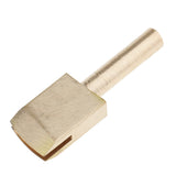 Maxbell Brass Soldering Iron Shape Tip Edge Burn Tool Leather Decoration Tool 1.5mm