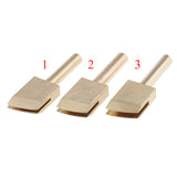 Maxbell Brass Soldering Iron Shape Tip Edge Burn Tool Leather Decoration Tool 1mm