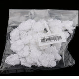 Maxbell 20 Pairs Chinese Knot Frog Buttons with Beads for Cheongsam White
