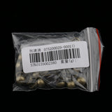 Maxbell 20 Pieces Mushroom Dome Rivets Studs Spikes for Leather Craft Bag 8mm bronze