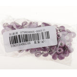 Maxbell 100pcs 6mm Ceramic Loose Beads Charms for  DIY Jewelry Making Purple