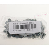 Maxbell 100pcs 6mm Ceramic Loose Beads Charms for  DIY Jewelry Making Cyan