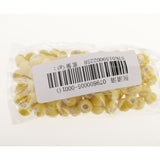 Maxbell 100pcs 6mm Ceramic Loose Beads Charms for  DIY Jewelry Making Yellow