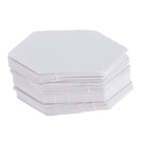 Maxbell 100 Pieces Hexagon Shape Paper Quilting Templates for Sewing Craft 4.2cm