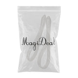 Maxbell 2 Pieces DIY Leather Purse Bag Handle Straps 60cm White