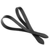 Maxbell 2 Pieces DIY Leather Purse Bag Handle Straps 60cm Black