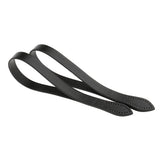 Maxbell 2 Pieces DIY Leather Purse Bag Handle Straps 60cm Black