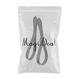 Maxbell 2 Pieces DIY Leather Purse Bag Handle Straps 60cm Black