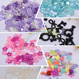 Maxbell DIY Jewelry Accessories Flat Back Embellishments Pearls Patch Colors