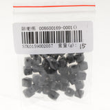 Maxbell 50pcs 6mm Glass Crystal Square Cube Beads for DIY Jewelry Making  Black