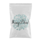 Maxbell DIY Jewelry Accessories Flat Back Embellishments Pearls Patch Light Blue