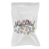 Maxbell 25pcs 18mm Glass Dome Flatback Cabochons Embellishment Scrapbooking Tree