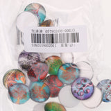 Maxbell 25pcs 18mm Glass Dome Flatback Cabochons Embellishment Scrapbooking Tree