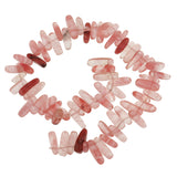 Maxbell 1 Strip of Indian Agate Gemstone Beads for Jewelry Making Reddish brown