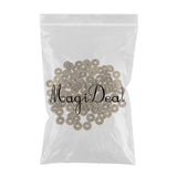 Maxbell 100 Pieces Metal Alloy Jewelry Making Spacer Beads 10mm Antique gold