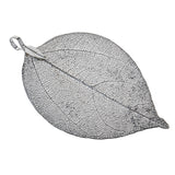 Maxbell 1pcs Leaf Charms Pendant Findings for Jewelry Making Craft Gun Black 3X5cm