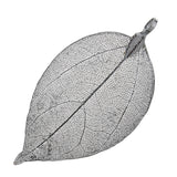 Maxbell 1pcs Leaf Charms Pendant Findings for Jewelry Making Craft Gun Black 3X5cm