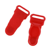 Maxbell 50 pcs New DIY Accessories Bra Underwear Plastic Buckles  Red