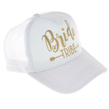 Maxbell Wedding Bride Tribe Caps Hat Baseball Cap Party Gift White