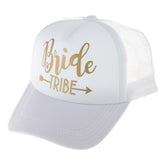 Maxbell Wedding Bride Tribe Caps Hat Baseball Cap Party Gift White