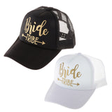 Maxbell Wedding Bride Tribe Caps Hat Baseball Cap Party Gift Black