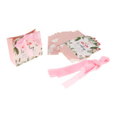 Maxbell 10pcs Chocolate Candy Bags Boxes Gift Bags Wedding Baby Shower Party Favor C