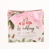 Maxbell 10pcs Chocolate Candy Bags Boxes Gift Bags Wedding Baby Shower Party Favor C