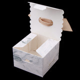 Maxbell 10 Pieces Candy Chocolate Gift Box Wedding Favor Boxes with Ribbon Decor B