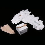 Maxbell 10 Pieces Candy Chocolate Gift Box Wedding Favor Boxes with Ribbon Decor B