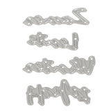 Maxbell DIY Metal Scrapbooking Cutting Dies Embossing Stencil Template Card Dutch