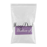 Maxbell Mother of the Groom Stain Sash Wedding Ceremony Party Supply Purple White