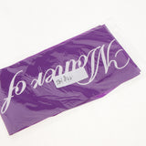 Maxbell Mother of the Groom Stain Sash Wedding Ceremony Party Supply Purple White