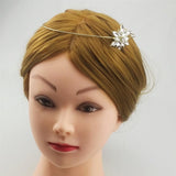 Maxbell Women's Wedding Crystal Bridal Crown Headband Tiara Headdress Golden B