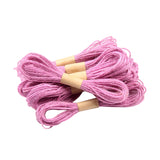 Maxbell 11 Yard Jute String Twine Rope for DIY and Gift Wrapping Craft Light Pink