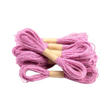 Maxbell 11 Yard Jute String Twine Rope for DIY and Gift Wrapping Craft Light Pink