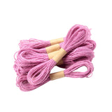 Maxbell 11 Yard Jute String Twine Rope for DIY and Gift Wrapping Craft Light Pink