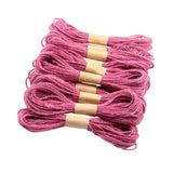 Maxbell 11 Yard Jute String Twine Rope for DIY and Gift Wrapping Craft Deep Red
