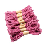 Maxbell 11 Yard Jute String Twine Rope for DIY and Gift Wrapping Craft Deep Red