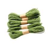 Maxbell 11 Yard Jute String Twine Rope for DIY and Gift Wrapping Craft Army Green