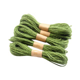 Maxbell 11 Yard Jute String Twine Rope for DIY and Gift Wrapping Craft Army Green
