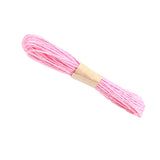 Maxbell 10 Bundles Paper String Cord Twine Rope DIY Craft 10 Meters  Pink