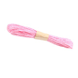 Maxbell 10 Bundles Paper String Cord Twine Rope DIY Craft 10 Meters  Pink