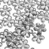 Maxbell 200 Pieces DIY Flower Petal Beads Crafts Jewelry Clothes Decor 18mm White