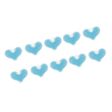Maxbell Lovely Peach Heart Sign DIY Charm Pendant Decor For Women Girls Bule