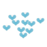 Maxbell Lovely Peach Heart Sign DIY Charm Pendant Decor For Women Girls Bule